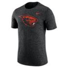 Men's Nike Oregon State Beavers Marled Tee, Size: Medium, Black