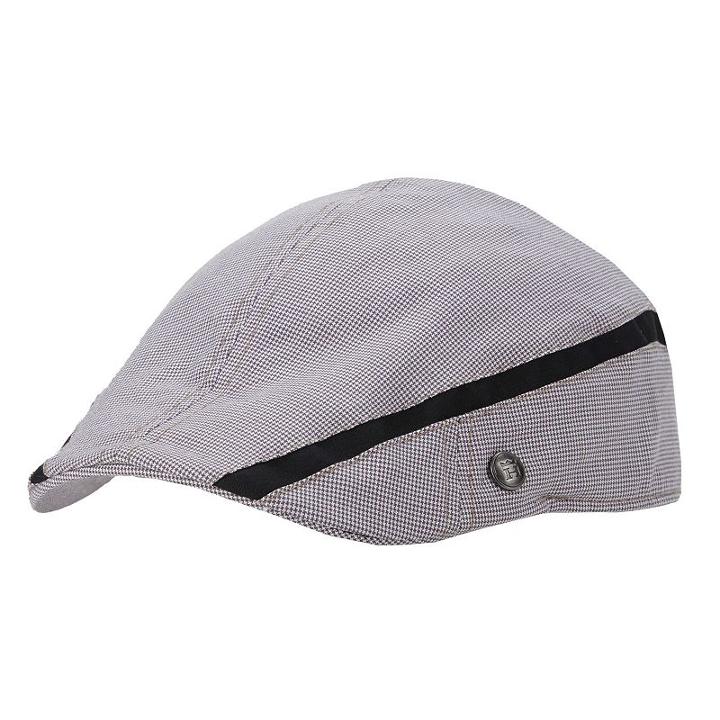 Haggar Houndstooth Driving Cap - Men, Size: L/xl, Brown