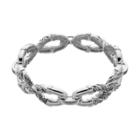 Dana Buchman Twisted Link Stretch Bracelet, Women's, Silver