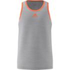 Big & Tall Adidas Performance Tank Top, Men's, Size: L Tall, Med Grey