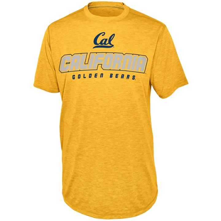 Men's Champion Cal Golden Bears Boosted Tee, Size: Large, Med Yellow