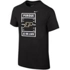 Boys 8-20 Nike Purdue Boilermakers Football Tee, Size: L 14-16, Black