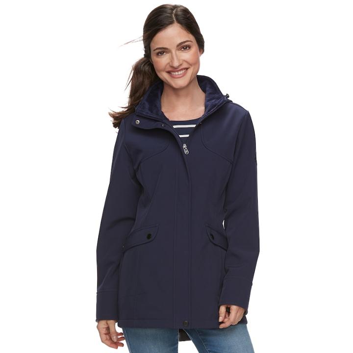 Women's Zeroxposur Giselle Hooded Soft Shell Jacket, Size: Large, Dawn