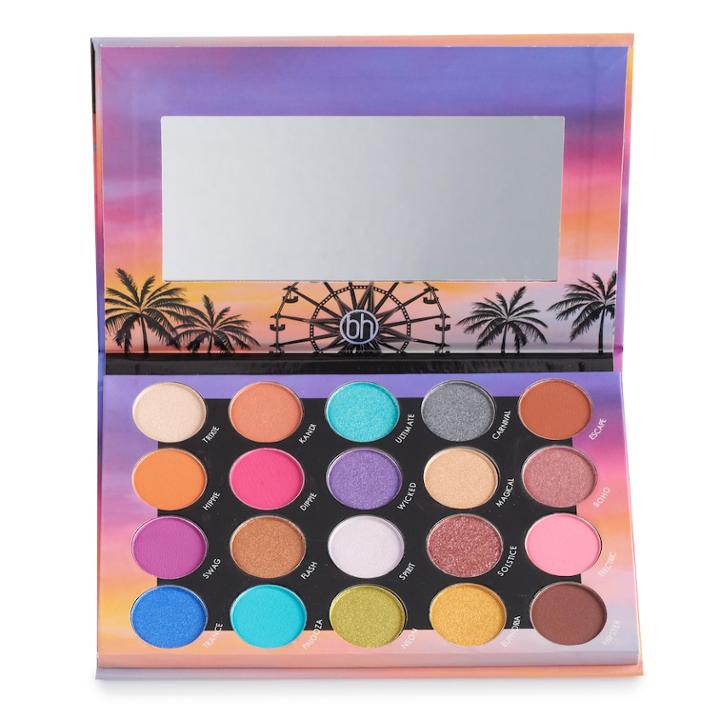 Bh Cosmetics Weekend Festival 20-color Eyeshadow Palette, Multicolor