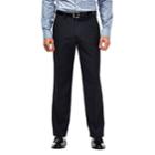 Big & Tall Haggar Travel Classic-fit Performance Suit Pants, Men's, Size: 48x34, Blue (navy)