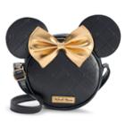 Disney's Minnie Mouse Bow 3-d Crossbody Bag, Women's, Black