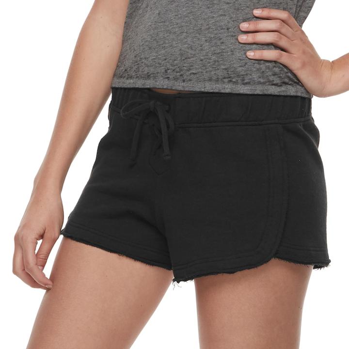 Juniors' So&reg; Lace-up Shorts, Teens, Size: Xs, Oxford