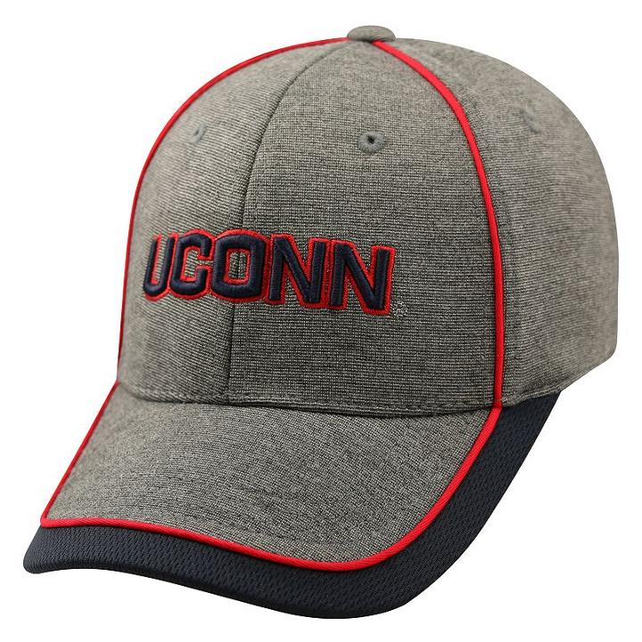 Adult Top Of The World Uconn Huskies Memory Fit Cap, Men's, Med Grey