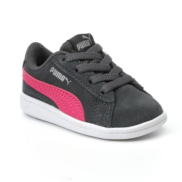Puma Vikky Ac Toddler Girls' Water Resistant Sneakers, Size: 6 T, Grey