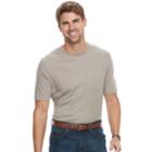 Men's Croft & Barrow&reg; Interlock Pocket Performance Tee, Size: Large, Med Beige