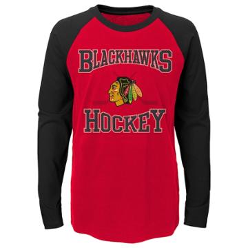 Boys 8-20 Chicago Blackhawks Morning Skate Tee, Size: S 8, Red