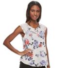 Juniors' Candie's&reg; Lace-up Flutter Sleeve Top, Teens, Size: Xl, Pink