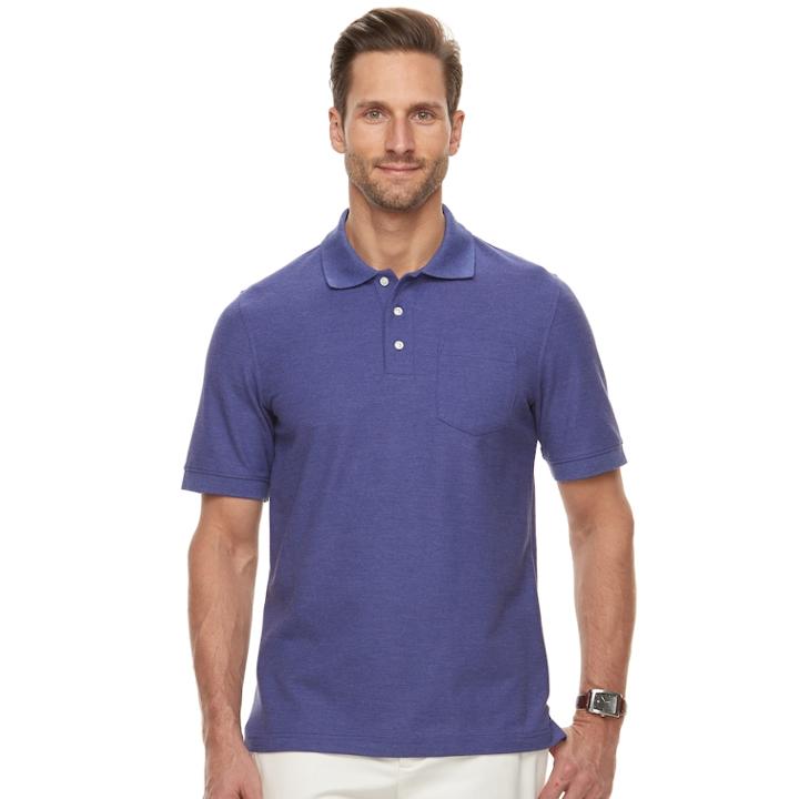 Men's Croft & Barrow&reg; Polo, Size: Xxl, Med Purple