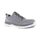 Reebok Sublite Cushion Work Men's Eh Alloy Toe Sneakers, Size: 16 Med, Grey