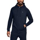 Men's Under Armour Rival Fleece Full-zip Hoodie, Size: Xl, Dark Blue
