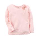Girls 4-8 Carter's Tulle Bow Tee, Size: 4, Light Pink