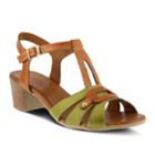 Spring Step Stafani Women's High Heel Sandals, Size: 36, Green