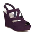 Fergalicious Marcy Women's Wedges, Size: 11, Purple