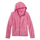 Girls 7-16 & Plus Size So&reg; Sherpa Zip-up Hoodie, Girl's, Size: 10, Brt Pink