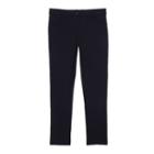 Girls Plus Size Chaps Stretch Interlock Jeggings, Size: 14 1/2, Blue (navy)