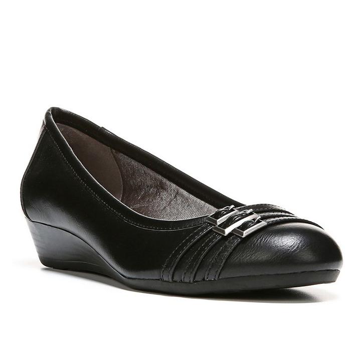 Lifestride Farrow Women's Dress Wedges, Size: 8 N, Black