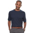 Men's Croft & Barrow&reg; Classic-fit Solid Performance Crewneck Tee, Size: Xl, Blue