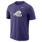 Men's Nike Tcu Horned Frogs Logo Tee, Size: Medium, Purple