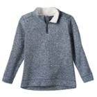 Boys 4-7x Sonoma Goods For Life&trade; Sherpa Collar Fleece-lined Pullover Sweater, Boy's, Size: 4, Blue
