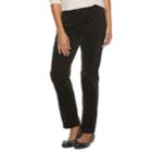 Women's Croft & Barrow&reg; Classic Corduroy Bootcut Pants, Size: 14 Short, Black
