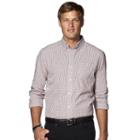 Big & Tall Chaps Classic-fit Plaid Button-down Shirt, Men's, Size: 3xl Tall, Red