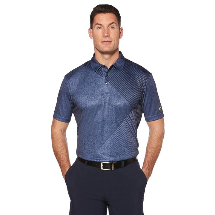 Men's Jack Nicklaus Regular-fit Staydri Performance Golf Polo, Size: Large, Light Blue