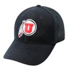 Adult Top Of The World Utah Utes One-fit Cap, Men's, Black