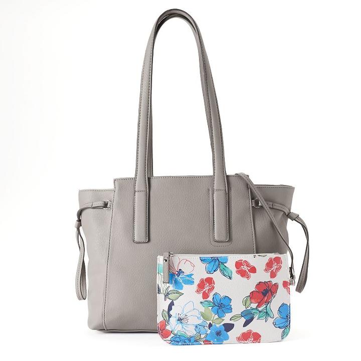 Rosetti Jo Tote With Pouch, Women's, Med Grey