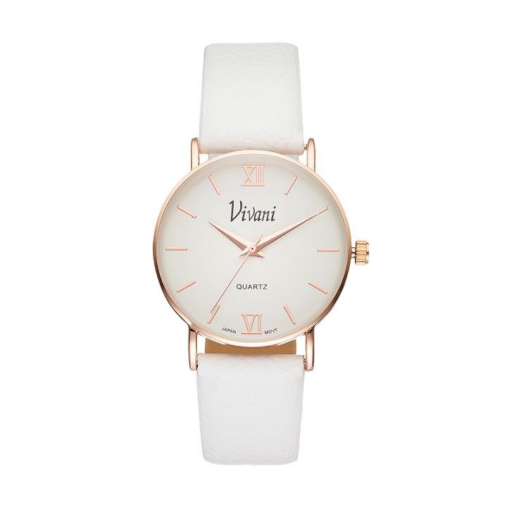 Vivani Women's White Watch, Size: Medium