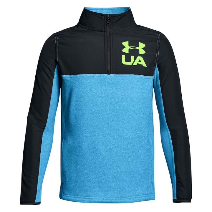 Boys 8-20 Under Armour 1/4-zip Pullover, Size: Medium, Orange Oth