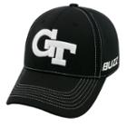 Adult Top Of The World Georgia Tech Yellow Jackets Dynamic Performance One-fit Cap, Men's, Black