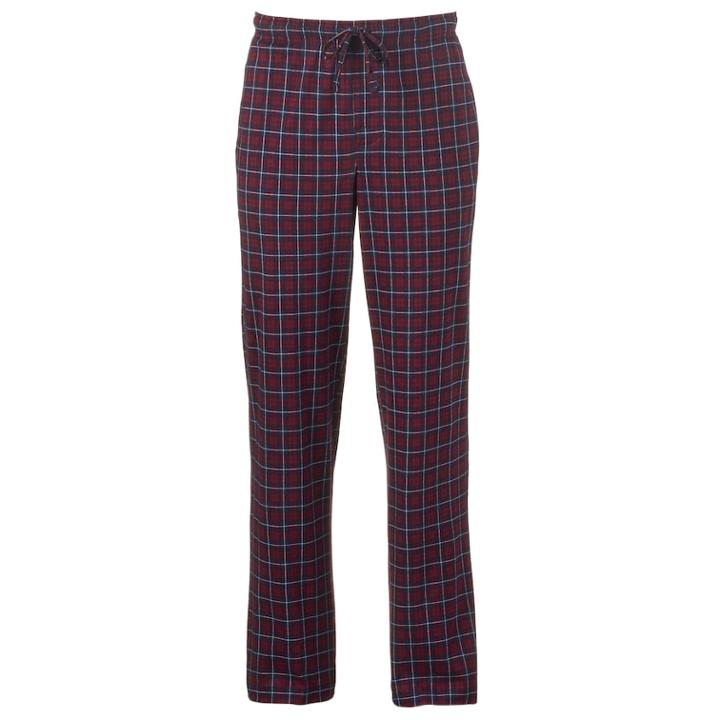 Men's Croft & Barrow&reg; True Comfort Patterned Lounge Pants, Size: Small, Red