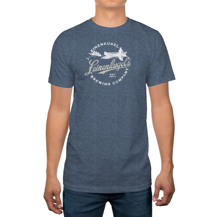 Men's Leinenkugel's Logo Tee, Size: Small, Brt Blue