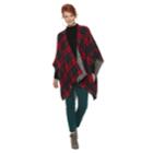 Women's Apt. 9&reg; Reversible Plaid Ruana, Red