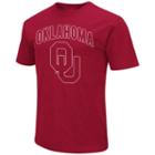 Men's Campus Heritage Oklahoma Sooners Logo Tee, Size: Xxl, Dark Red