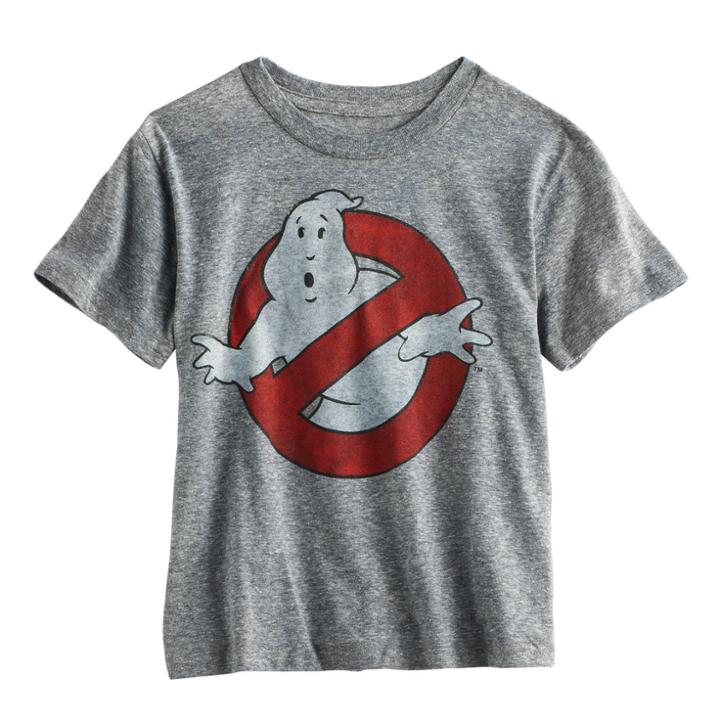 Boys 4-7 Ghostbusters Graphic Tee, Size: 7, Grey Other