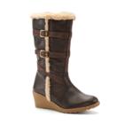 Rachel Shoes Windsor Girls' Wedge Boots, Size: 2, Brown Oth