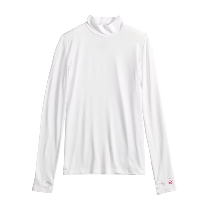 Girls 4-16 Cuddl Duds Long Sleeve Turtleneck Top, Size: 7-8, White