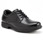 Nunn Bush Sherman Men's Oxford Slip-resistant Shoes, Size: Medium (13), Black