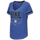 Women's Campus Heritage Duke Blue Devils Gunther Jersey Tee, Size: Large, Dark Blue
