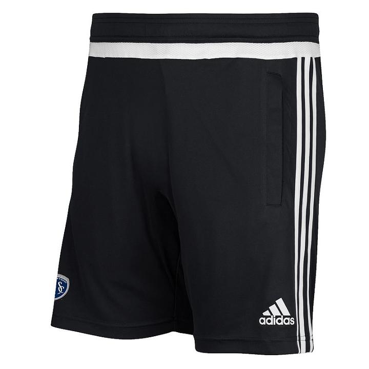 Men's Adidas Sporting Kansas City Training Shorts, Size: Xl, Grey