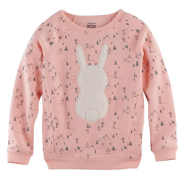 Girls 4-10 Jumping Beans&reg; Crossover Pullover, Size: 8, Brt Purple