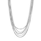Jennifer Lopez Long Multistrand Chain Necklace, Women's, Multicolor