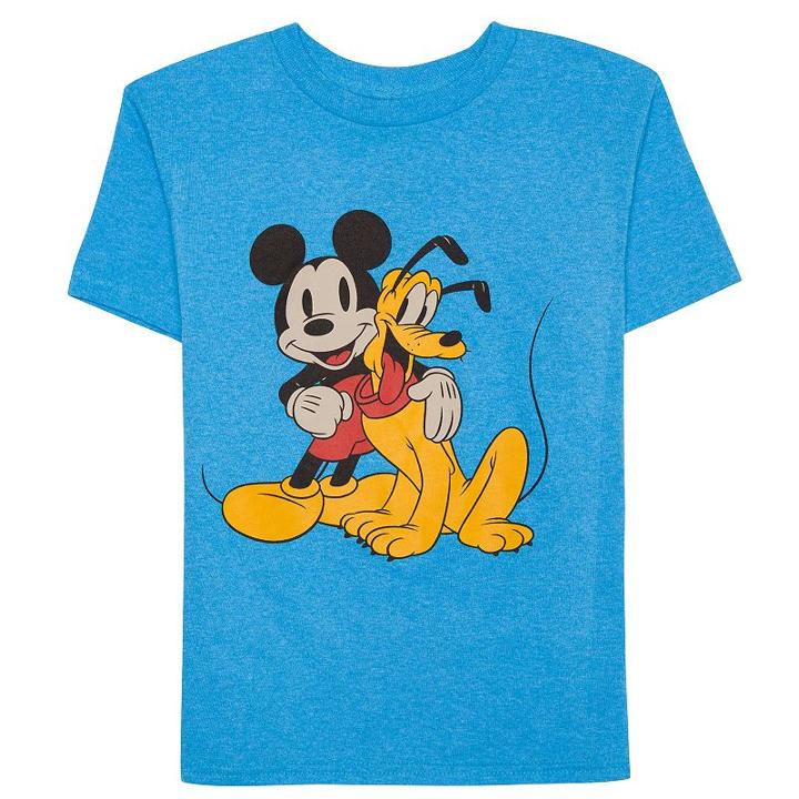 Disney's Mickey Mouse & Pluto Boys 4-7 Graphic Tee, Boy's, Size: 5-6, Green Oth