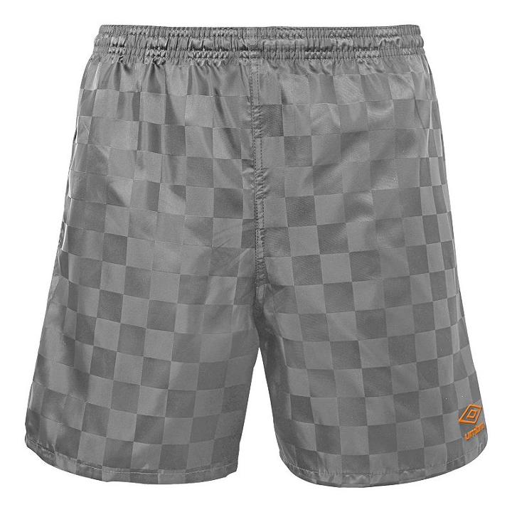 Boys 8-20 Umbro Checkboard Shorts, Boy's, Size: M(10-12), Grey